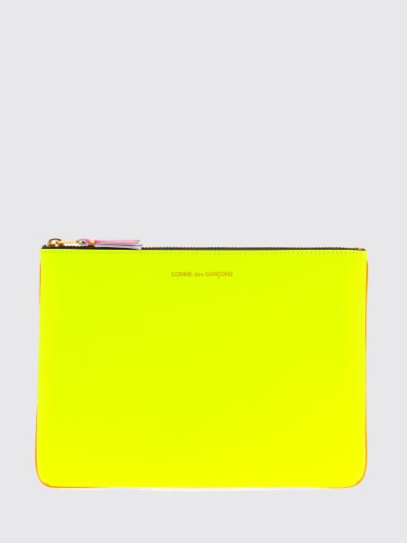 Portadocumenti Comme Des Garçons Wallet in pelle