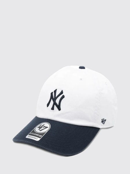 Cappello Yankees Serif New Era x Sporty & Rich in twill di cotone