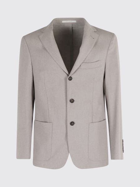Blazer monopetto Eleventy in lana e cashmere