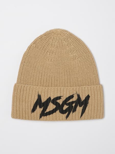 Cappello a berretto con logo MSGM Kids