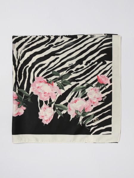 Foulard Liu Jo in twill con stampa animalier