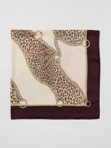 Foulard Liu Jo in twill con stampa animalier