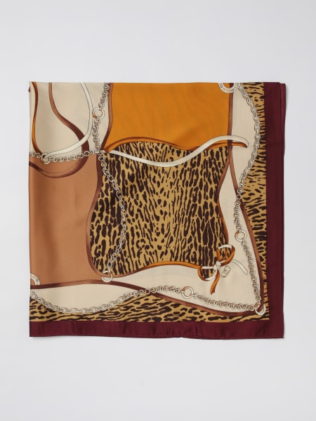 Foulard Liu Jo in twill con stampa animalier