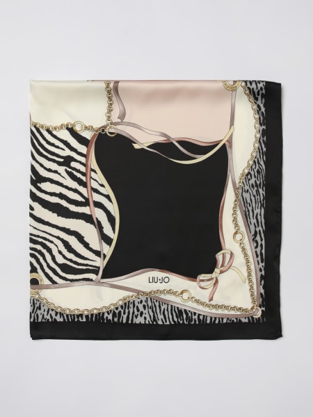 Foulard Liu Jo in twill con stampa animalier