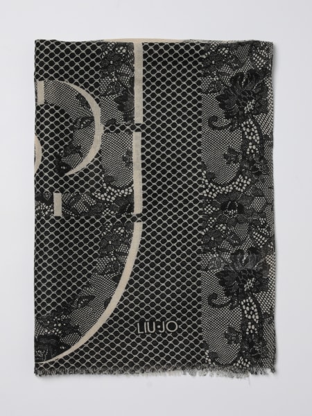 Sciarpa Liu Jo in tessuto con motivo floreale jacquard