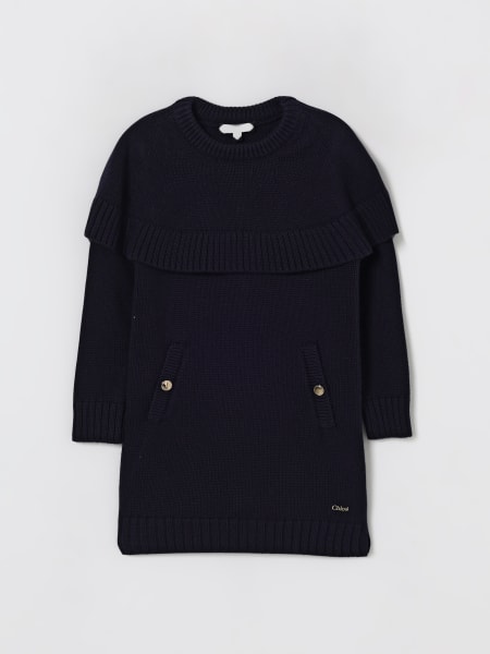 Abito in maglia a girocollo Chloé