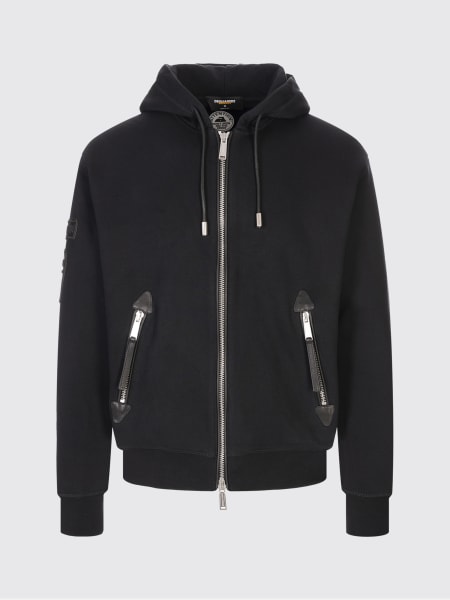 Felpa con cappuccio in cotone Ducati x Dsquared2