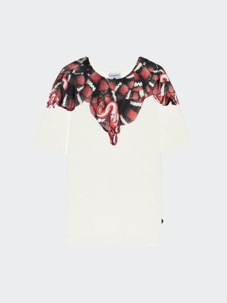 T-shirt in cotone stampata County Of Milan