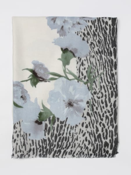 Stola in viscosa animalier floreale Liu Jo