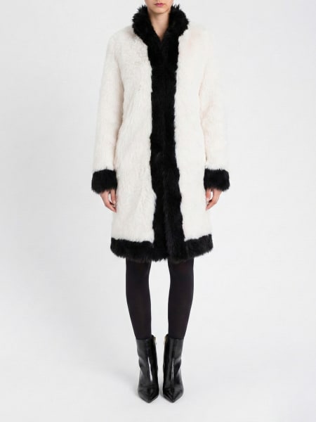 Fur coat woman Twinset