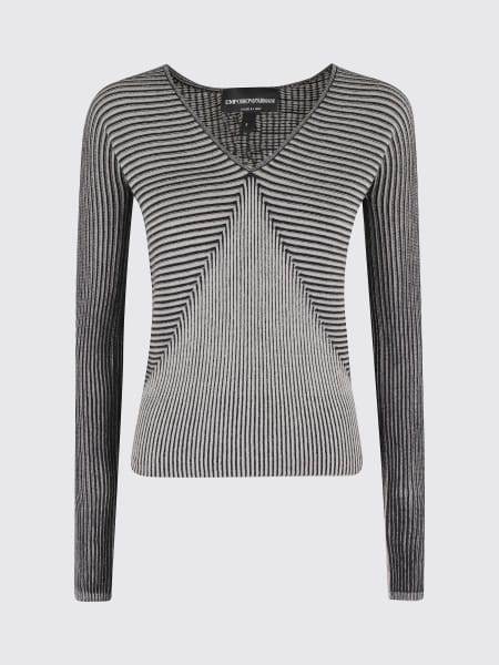 Maglia di lana a v Emporio Armani