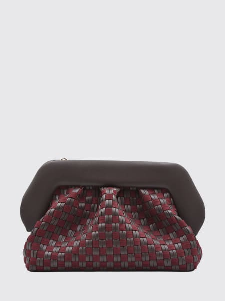 Clutch Bios Micro Weaved Themoirè in pelle vegana intrecciata