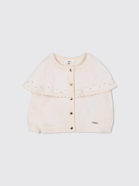 Cardigan in cotone e lana Chloé