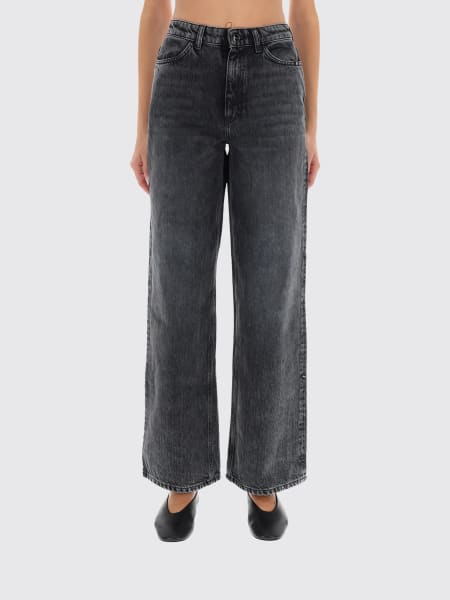 Jeans Amish in denim di cotone