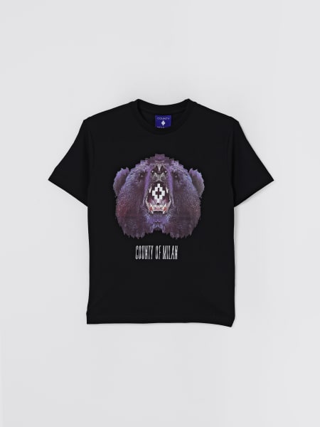 T-shirt in cotone stampata County Of Milan