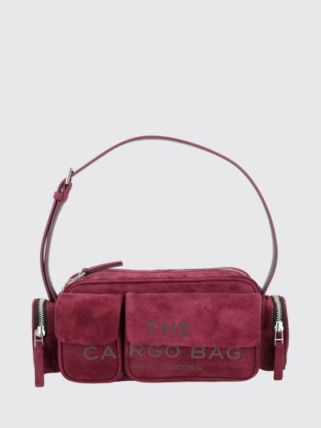 Borsa a spalla in suede Marc Jacobs