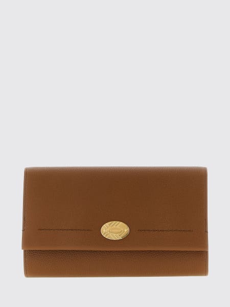 Borsa wallet Burberry in pelle a grana naturale