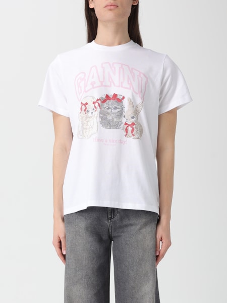 T-shirt woman Ganni