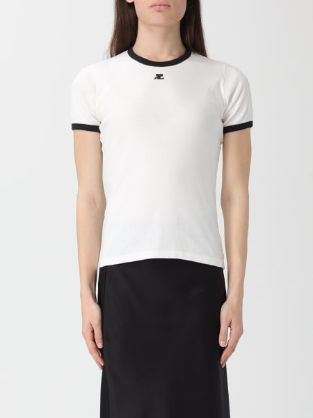 T-shirt Courrèges in cotone
