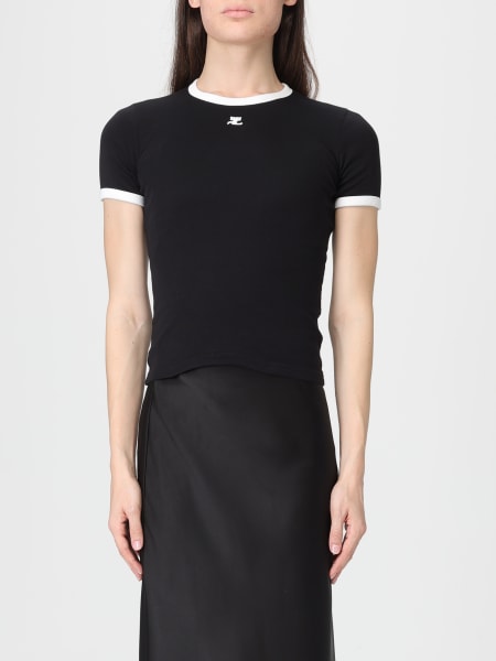 T-shirt Courrèges in cotone