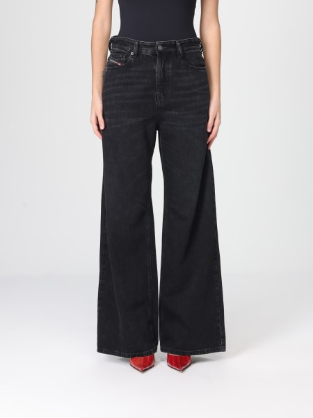 Jeans D-Sire a palazzo Diesel in denim