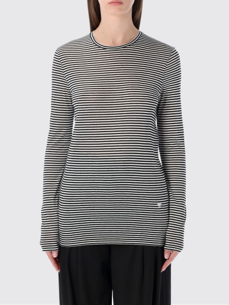 T-shirt in viscosa a righe Tom Ford