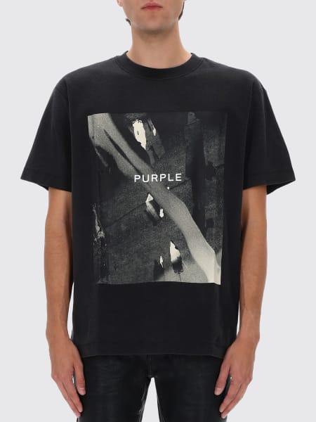 T-shirt men Purple