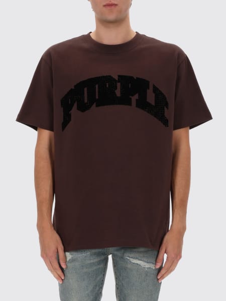 T-shirt men Purple