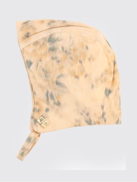 Cappuccio Ganni in cotone stampato