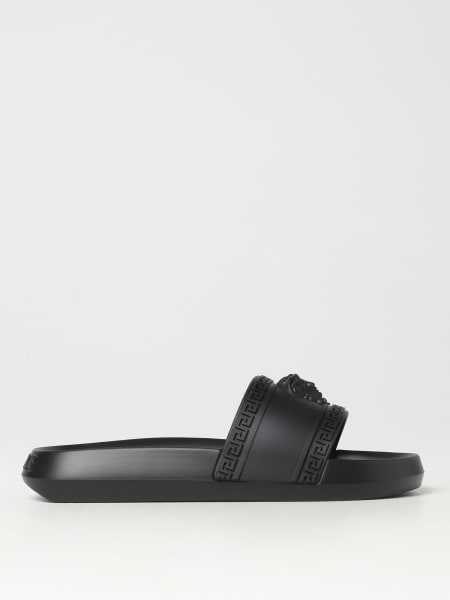 Versace slides in rubber