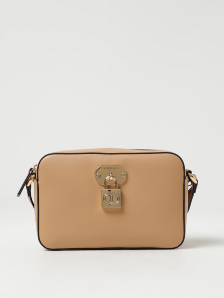 Twinset: Twinset bag in synthetic leather with charm