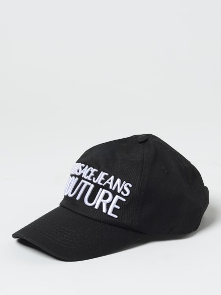 Versace Jeans Couture hat in twill with logo