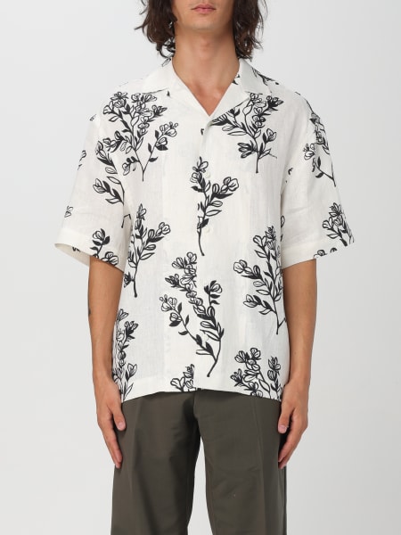 Camicia floreale Jacquemus in lino