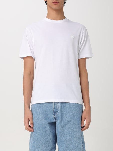 Tシャツ・カットソー SAVE THE DUCK Men T-shirt Blue DT1194MBESY20 90000 SAVE THE DUCK：Tシャツ メンズ - ブルー 1 | GIGLIO.COM