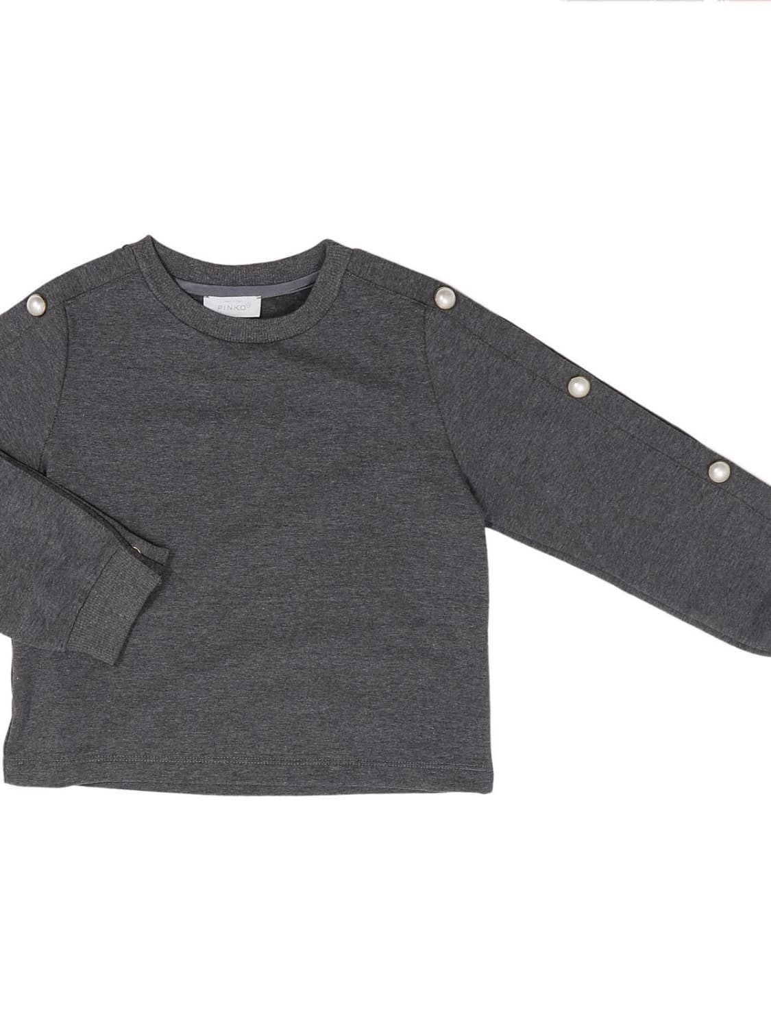 PINKO SWEATER: Sweater kids Pinko, Grey - Img 1