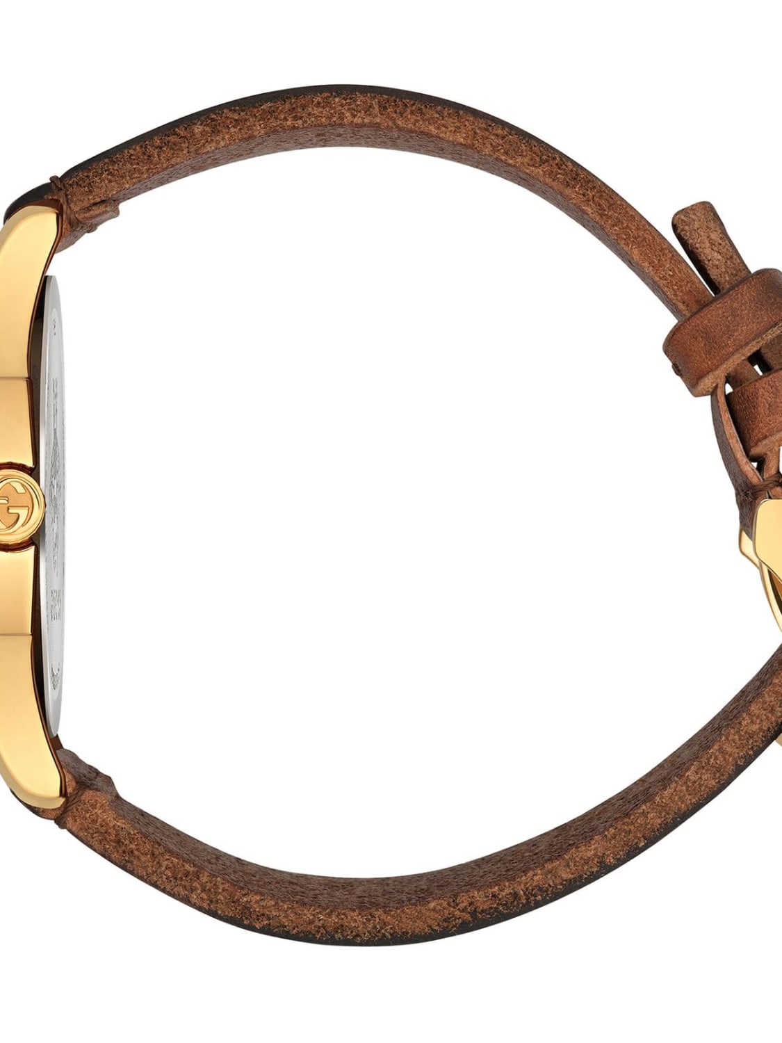 GUCCI WATCH: Le Marché des Merveilles watch 38mm case with Angry Cat pattern, Brown - Img 3