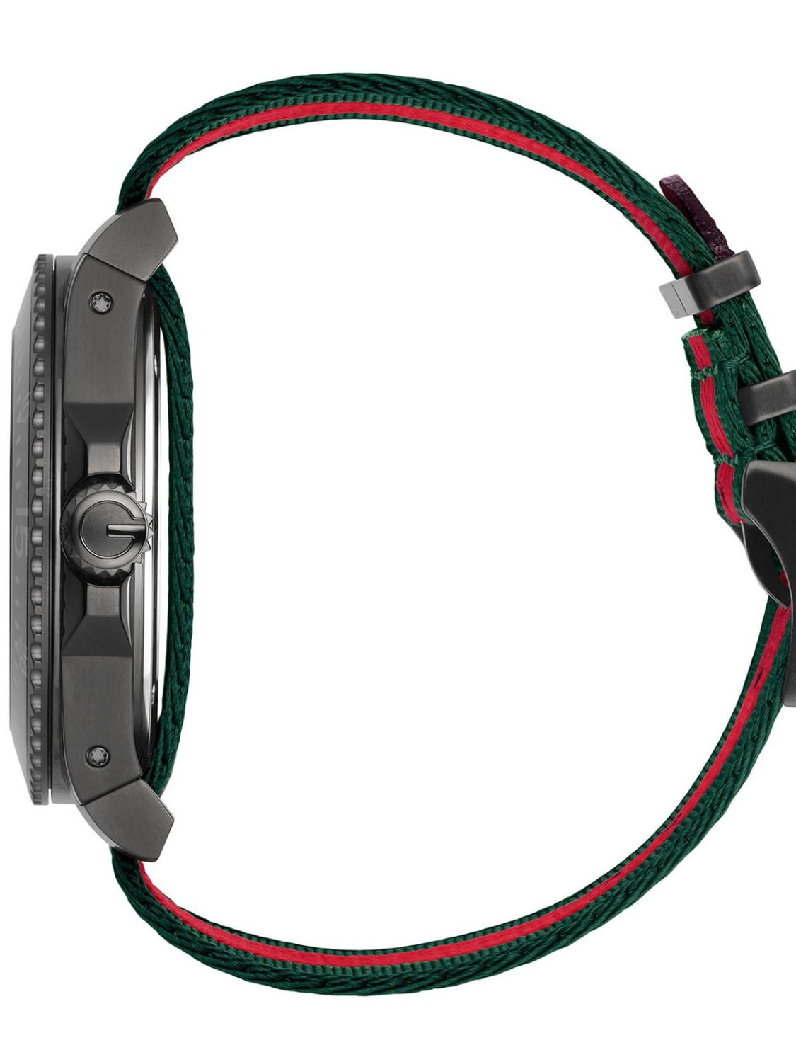 GUCCI OROLOGIO: Orologio Le Marché des Merveilles cassa 38mm motivo Web Ape, Verde - Img 3