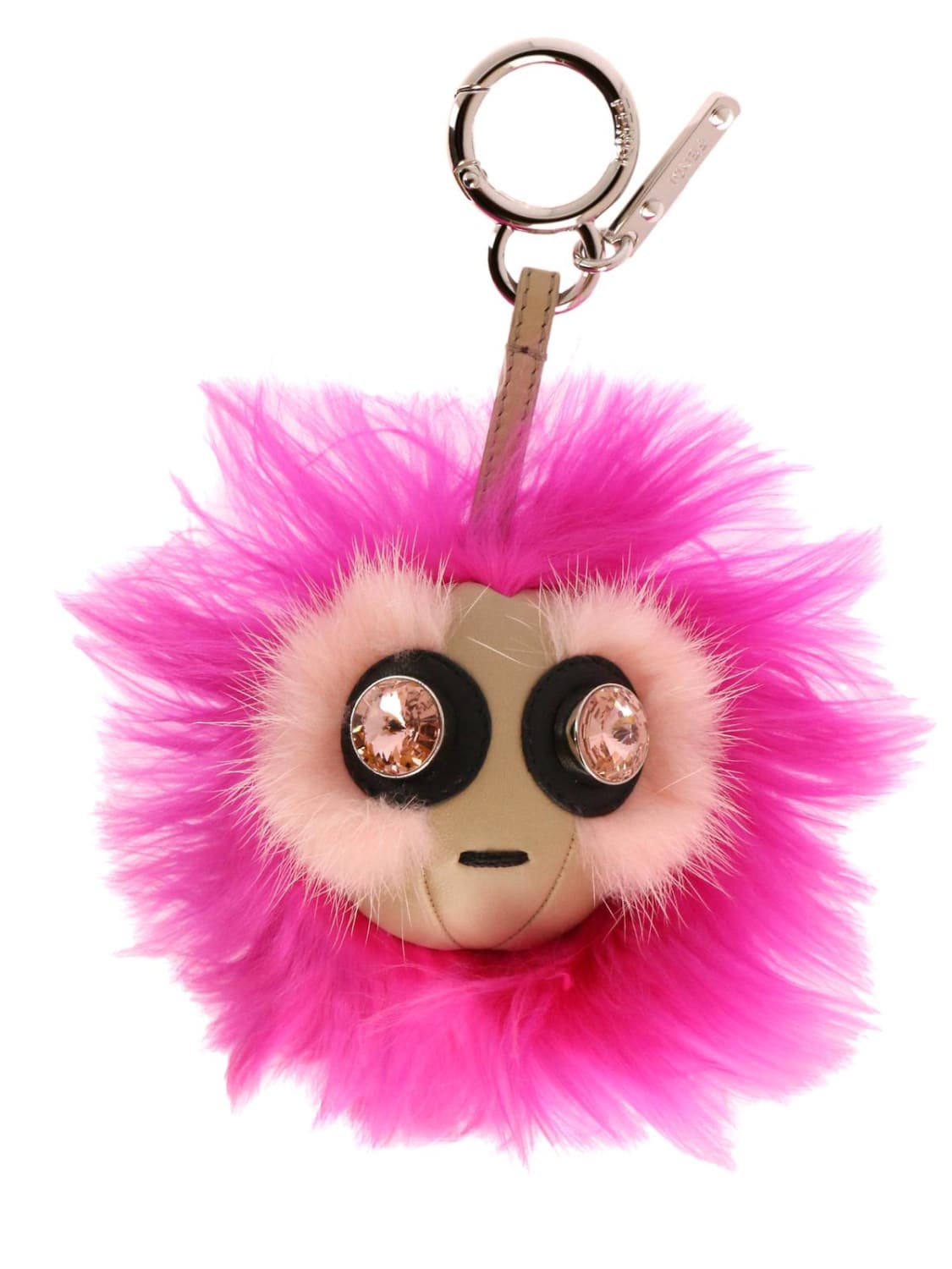 FENDI KEY CHAIN: Jewel women Fendi, Fuchsia - Img 1