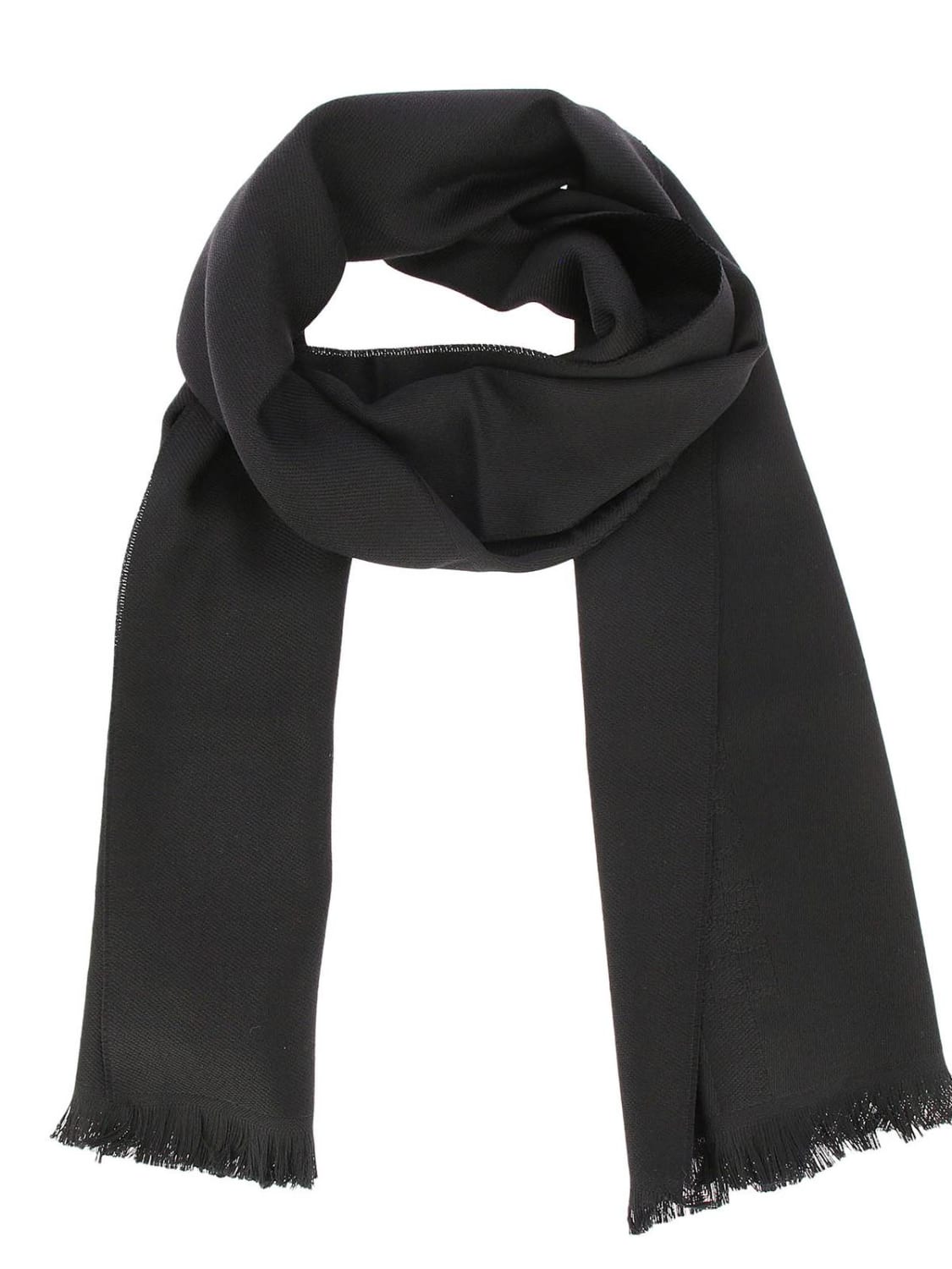 EMPORIO ARMANI SCARF: Scarf men Emporio Armani, Black - Img 2
