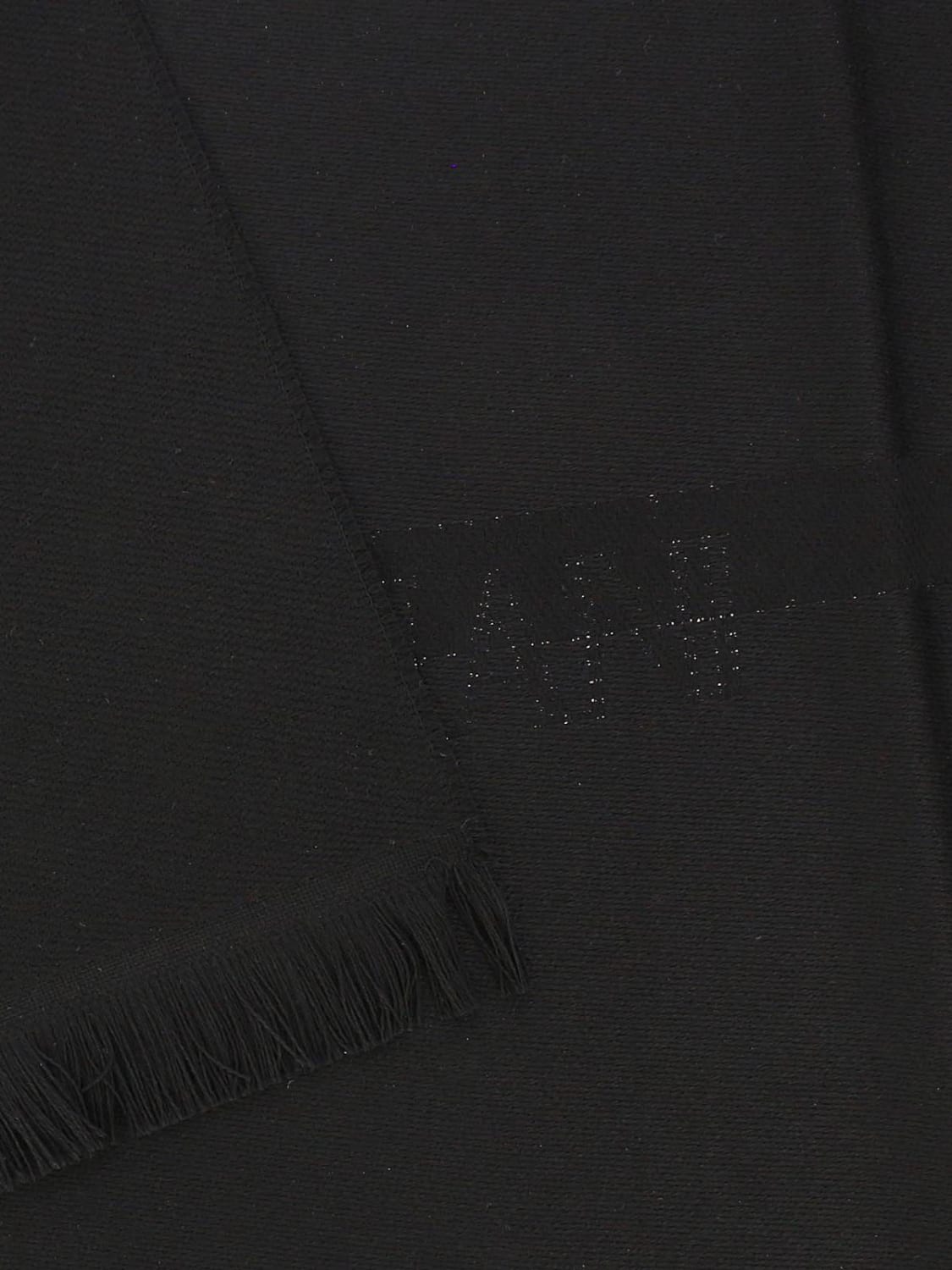 EMPORIO ARMANI SCARF: Scarf men Emporio Armani, Black - Img 3