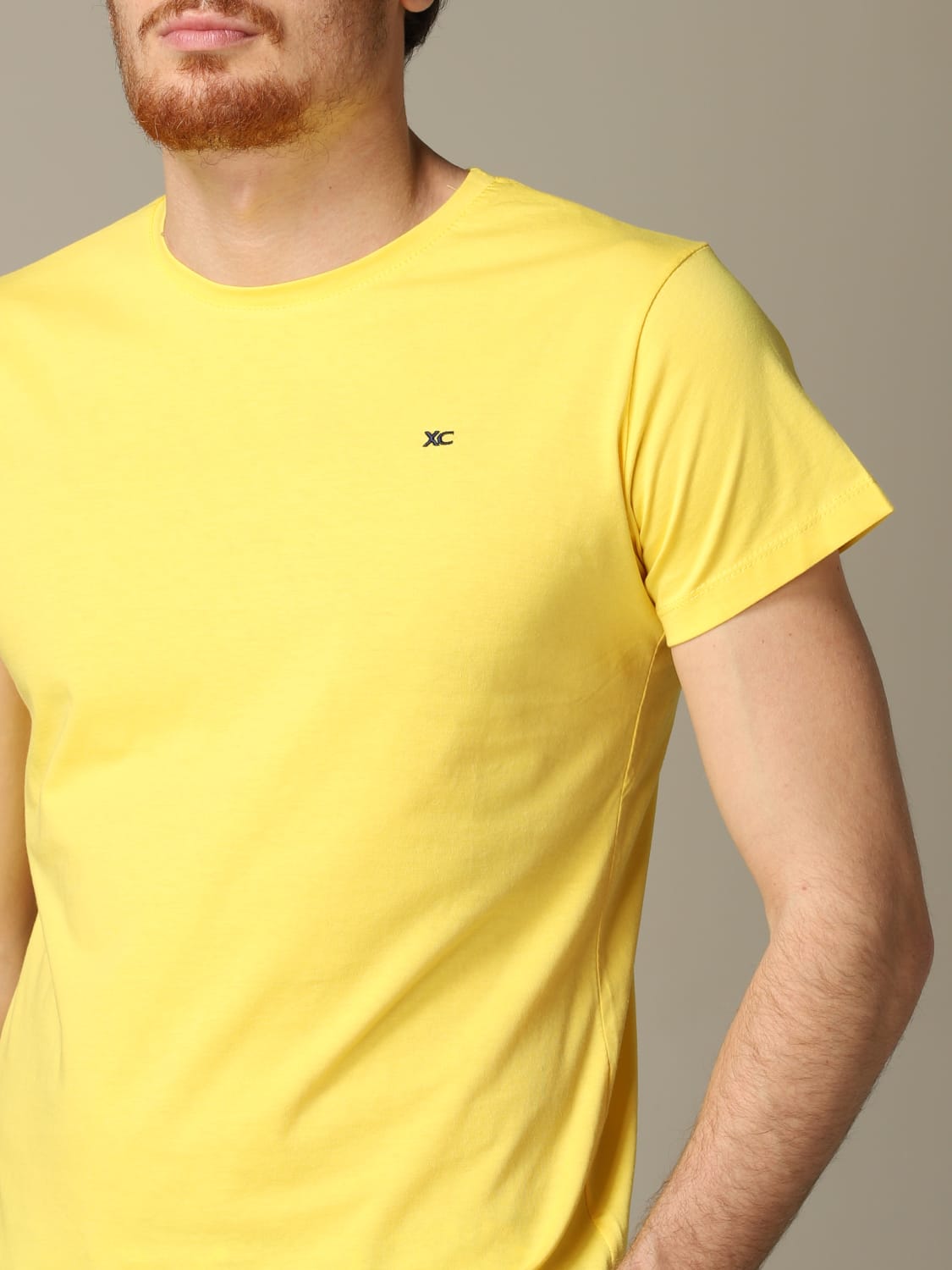 XC T-SHIRT: T-shirt homme XC, Jaune - Img 3