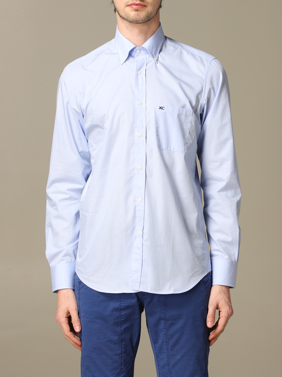 XC CHEMISE: Chemise homme XC, Bleu Ciel - Img 1