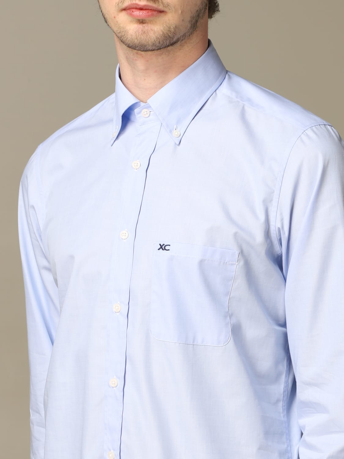 XC CHEMISE: Chemise homme XC, Bleu Ciel - Img 3