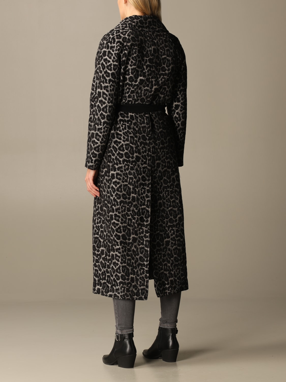 PALTO' COAT: Paola coat with animalier Paltò dressing gown, Multicolor - Img 2