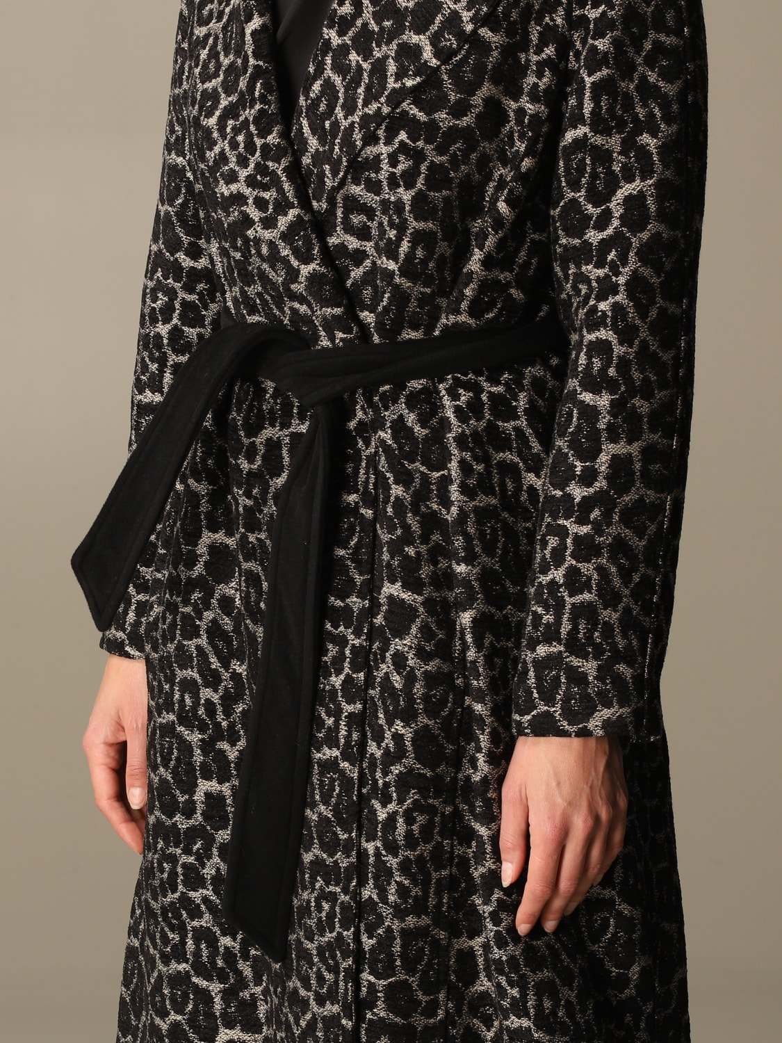 PALTO' COAT: Paola coat with animalier Paltò dressing gown, Multicolor - Img 3