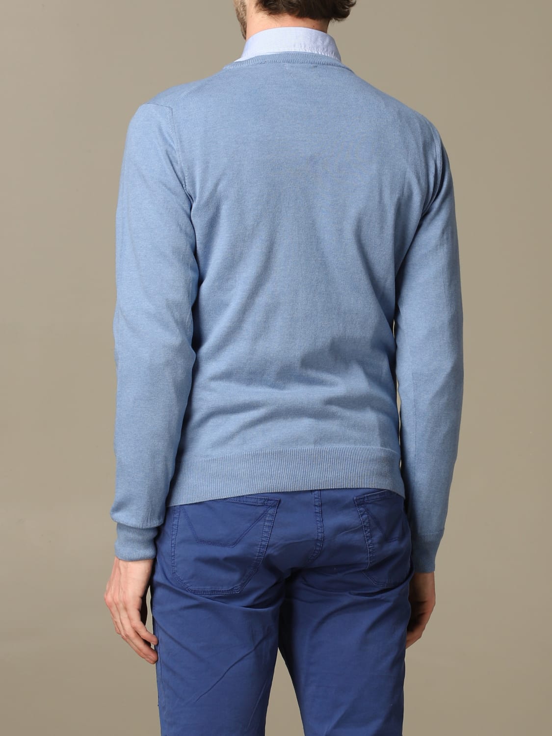 XC SWEATER: Sweater men XC, Gnawed Blue - Img 2