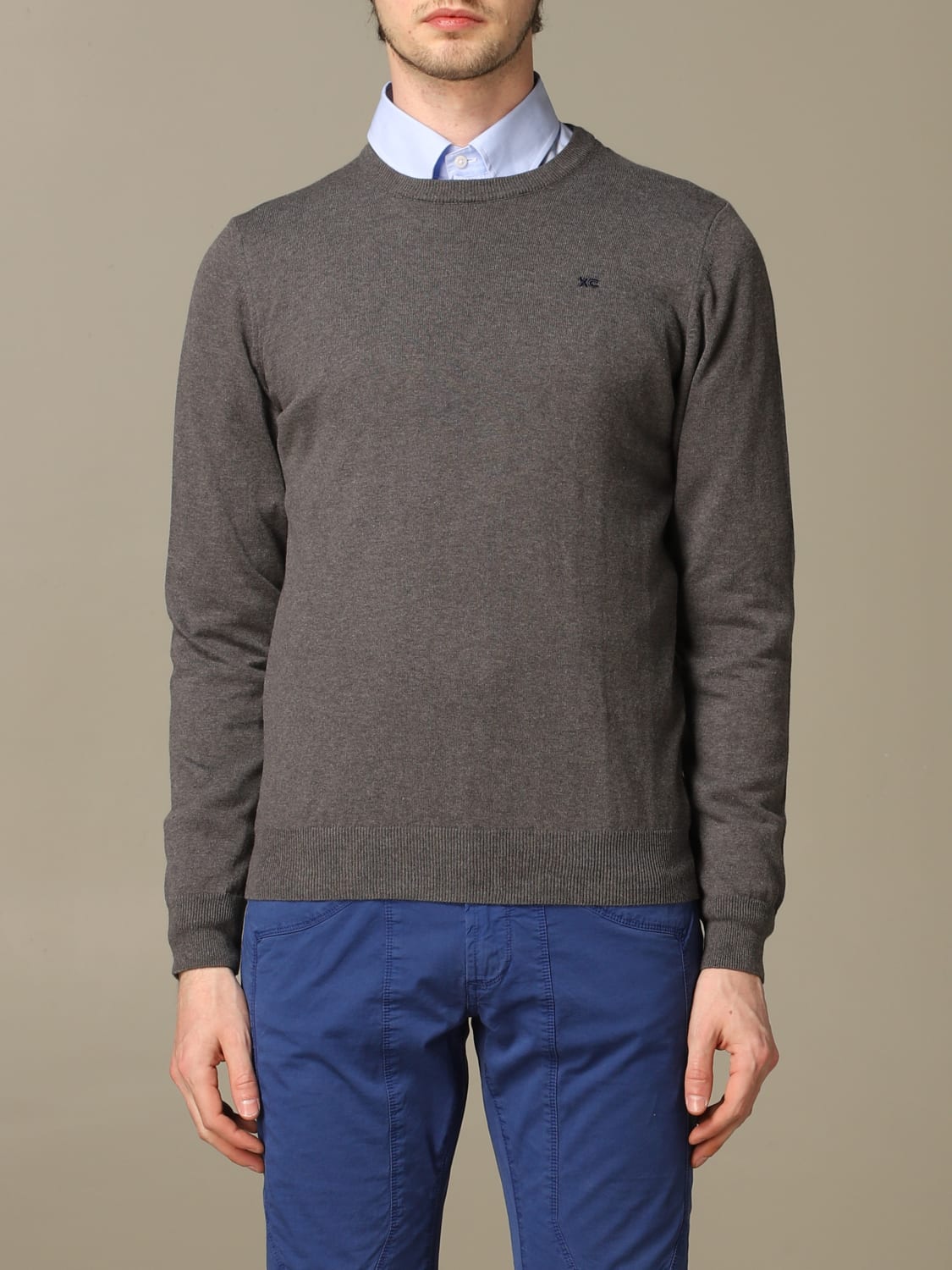 XC SWEATER: Sweater men XC, Charcoal - Img 1