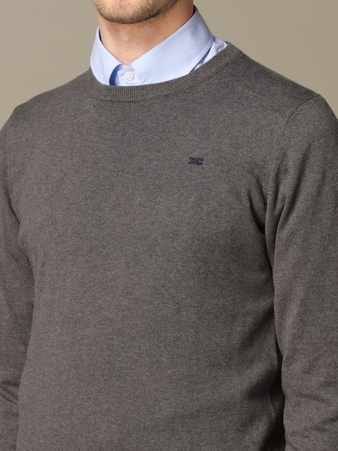 XC SWEATER: Sweater men XC, Charcoal - Img 3