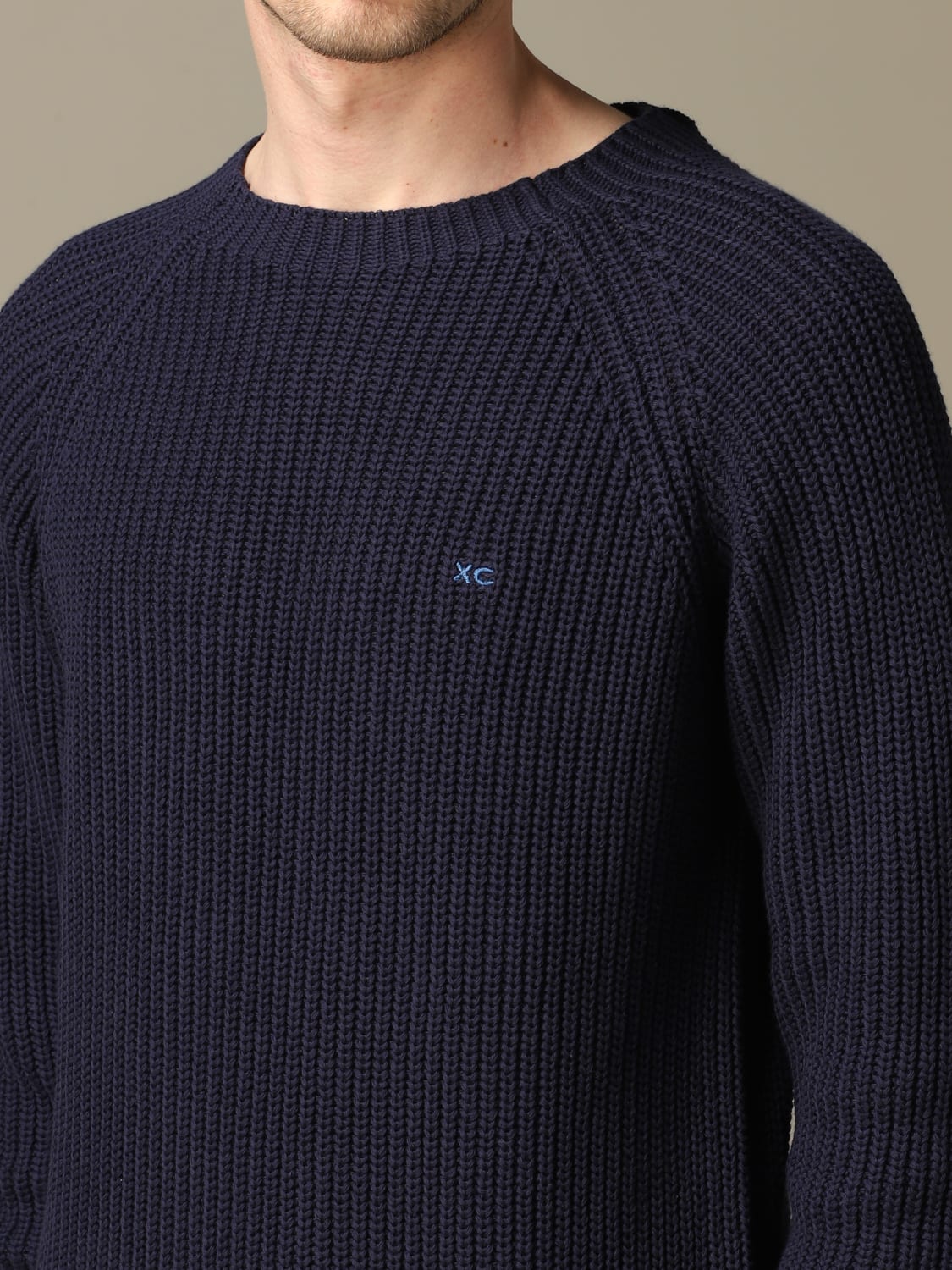 XC SWEATER: Sweater men XC, Navy - Img 3