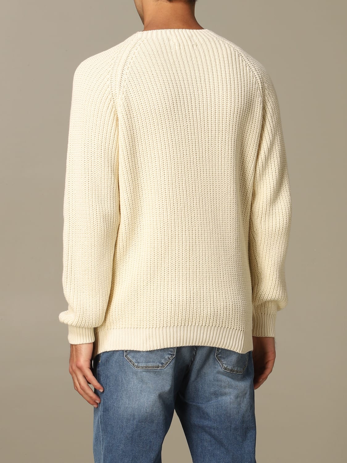 XC SWEATER: Sweater men XC, Yellow Cream - Img 2